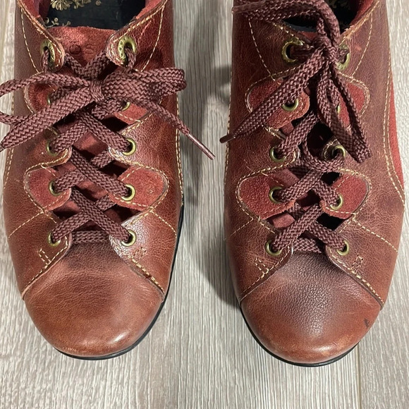 Taos Speed Lacer-D Leather/suede Oxfords size 7 - Picture 5 of 14